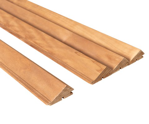 Deska do wnętrz Thermo osika WAVE 28x65