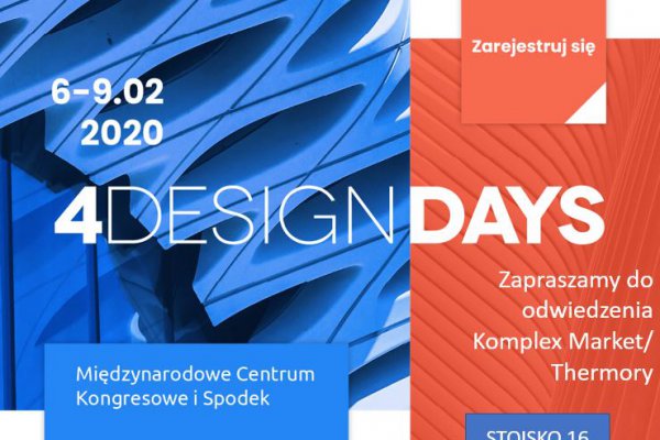 Komplex Market  /  Thermory - Targi 4DD Katowice 