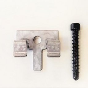 System montażowy do desek elewacyjnych z modrzewia Rhombus TIGA S start / stop