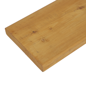 Deska tarasowa gładka  impregnowana RelaxWood modrzew Dąb Jasny