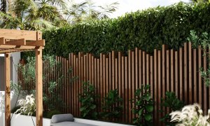 Konstrukcja drewniana wykonana z thermo sosny Thermory