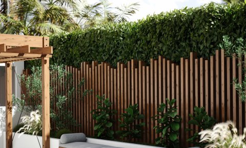 Konstrukcja drewniana wykonana z thermo sosny Thermory