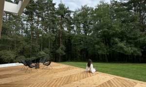 Deska tarasowa thermo sosna Thermory profil D4sg