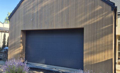 Deska elewacyjna z thermo świerk malowany RelaxWood kolor Piaskowy